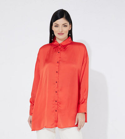 silky shirt