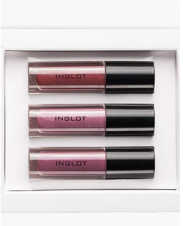 Inglot Cosmetics Starry Lip Gloss - Set of 3