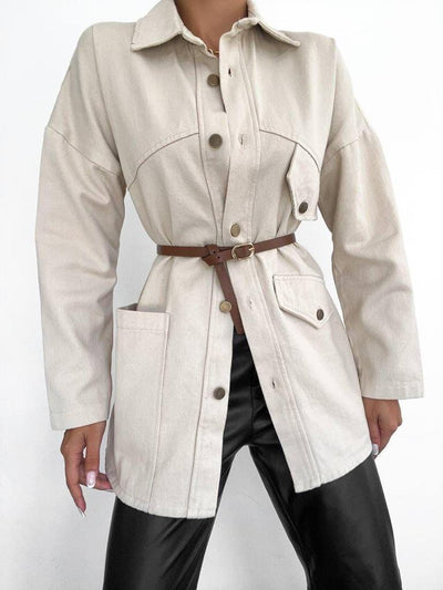 Denim jacket with 3 pocket