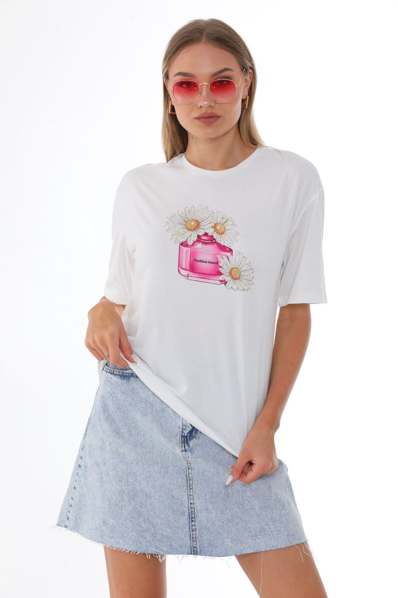 Jasmin Perfume bottle T-shirt