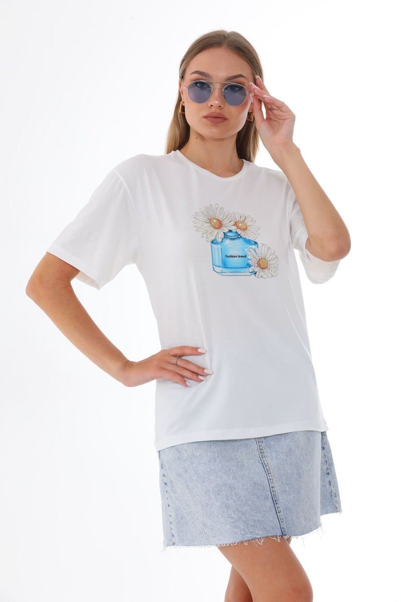Jasmin Perfume bottle T-shirt