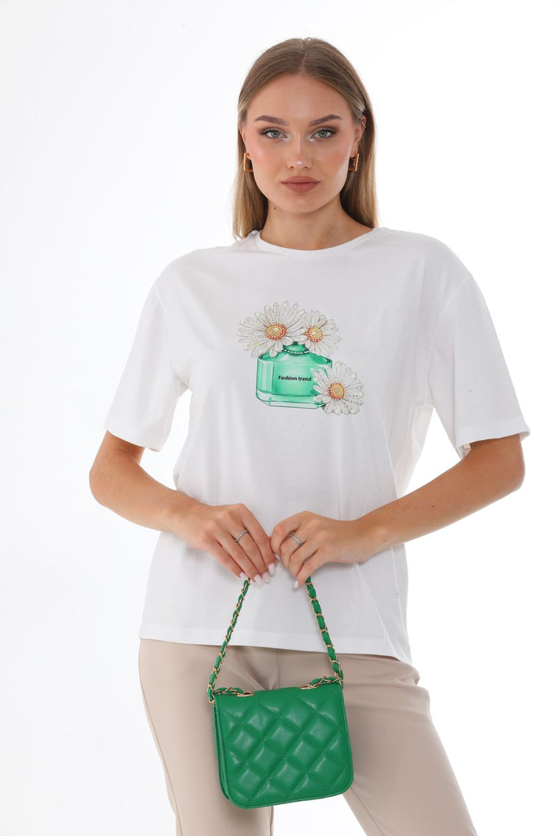 Jasmin Perfume bottle T-shirt