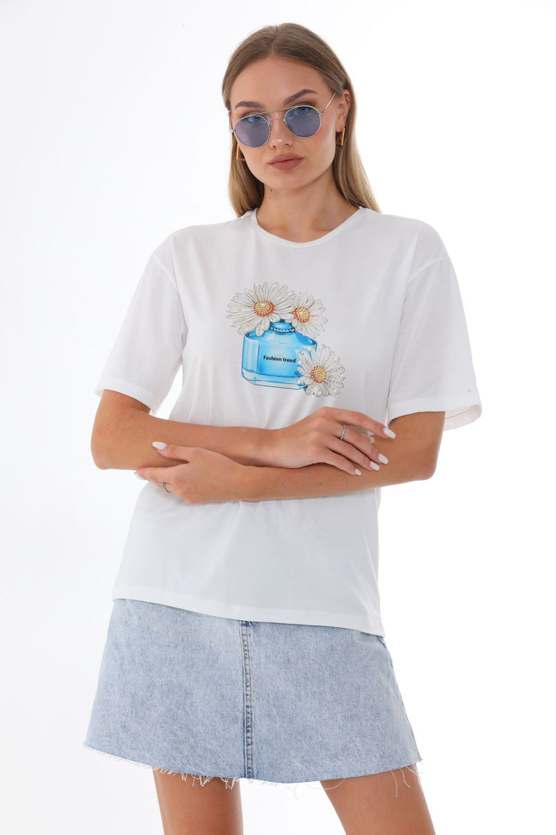 Jasmin Perfume bottle T-shirt
