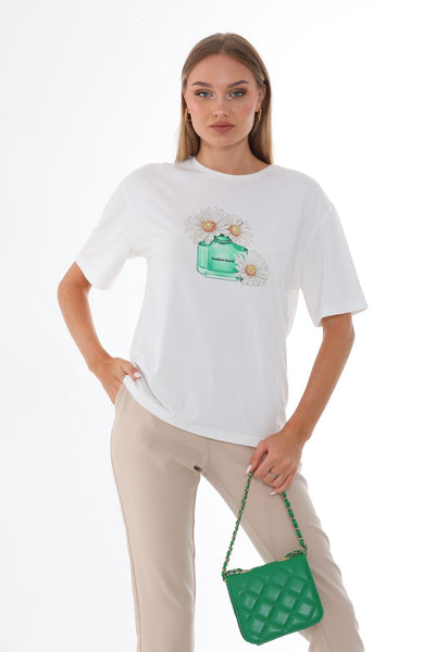 Jasmin Perfume bottle T-shirt