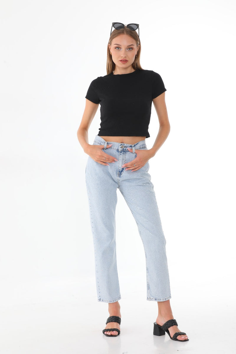 Stone Denim Jeans