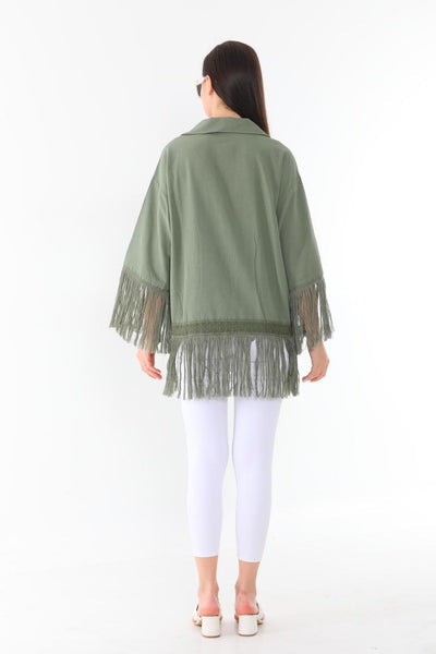 Fringes style shirt