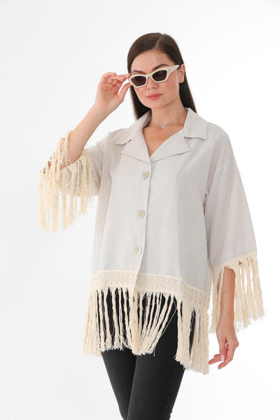 Fringes style shirt