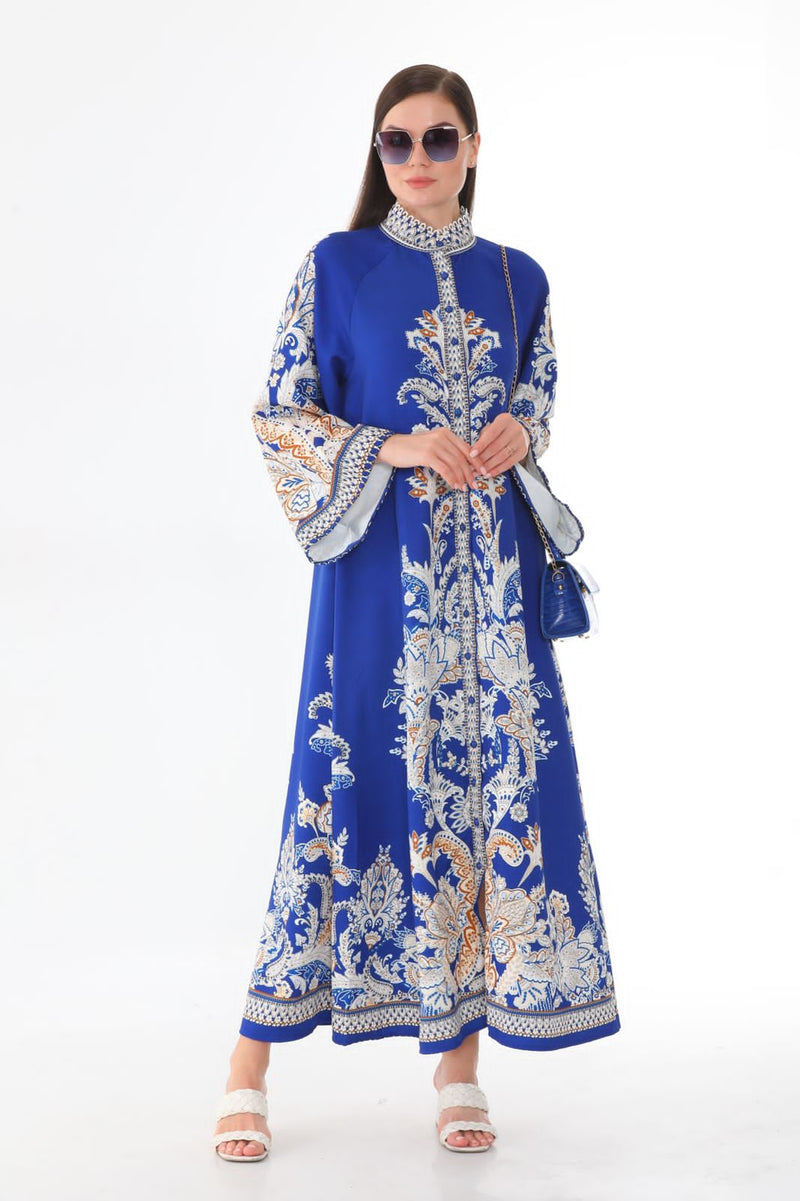Printed style maxi dress