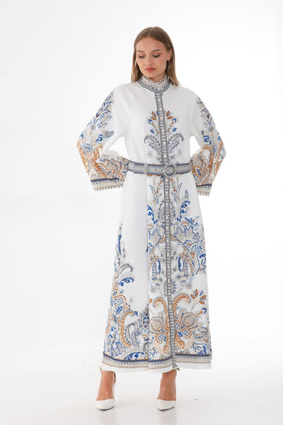 Printed style maxi dress