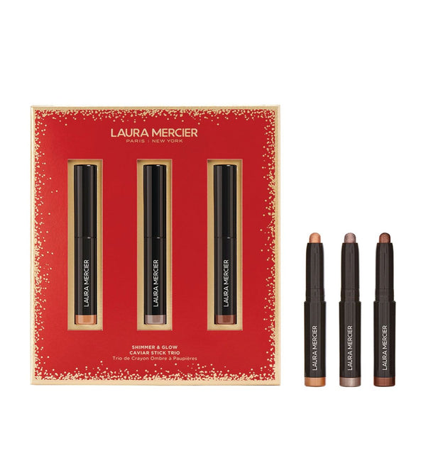 LAURA MERCIER  Shimmer & Glow Caviar Stick Eye Colour Trio