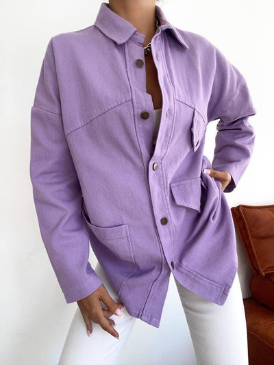 Denim jacket with 3 pocket