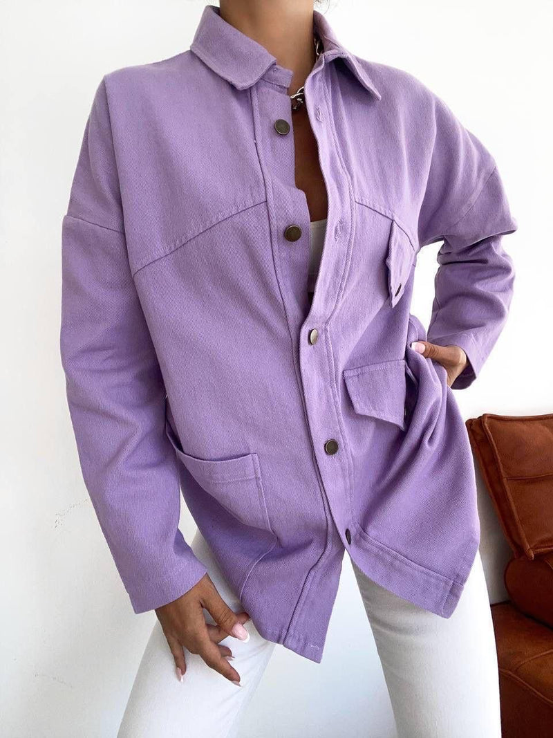 Denim jacket with 3 pocket