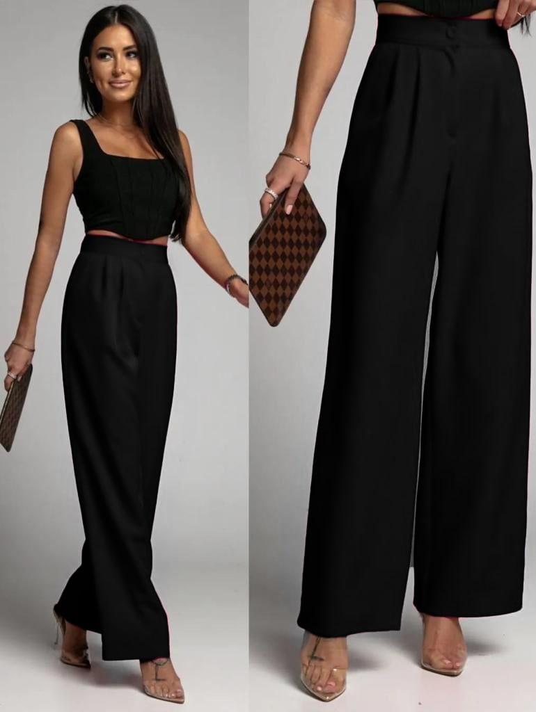 Wide style pants