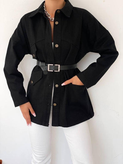 Denim jacket with 3 pocket