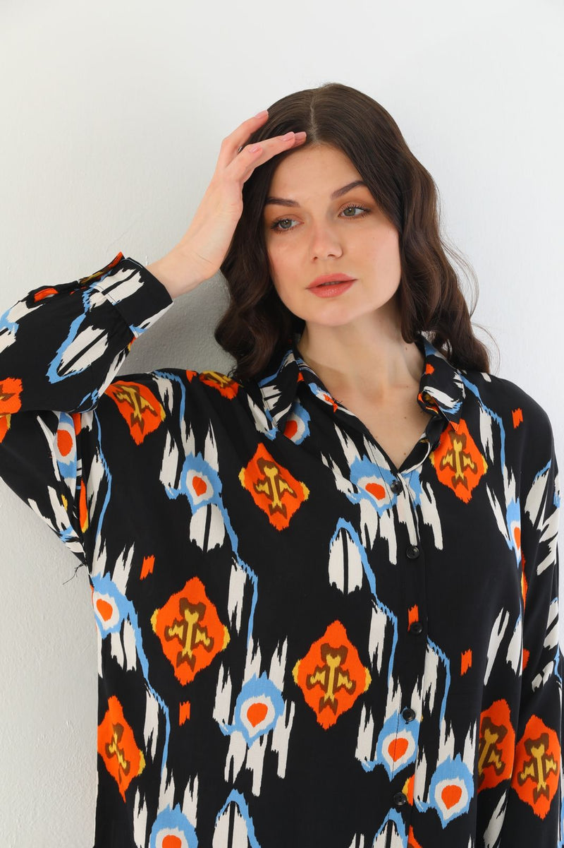 printed style 2 pcs takim