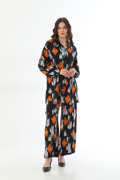 printed style 2 pcs takim
