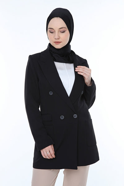 Designed pocket blazer