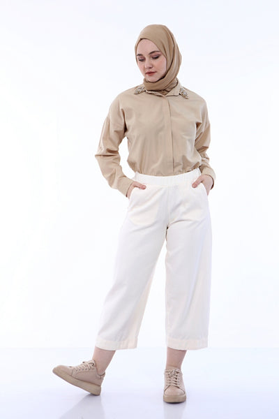 Wide pants jeans