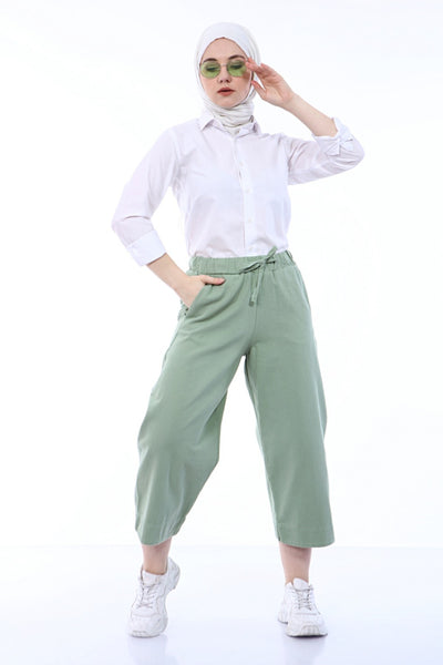 Wide pants jeans