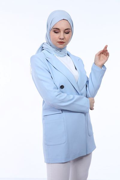 Designed pocket blazer