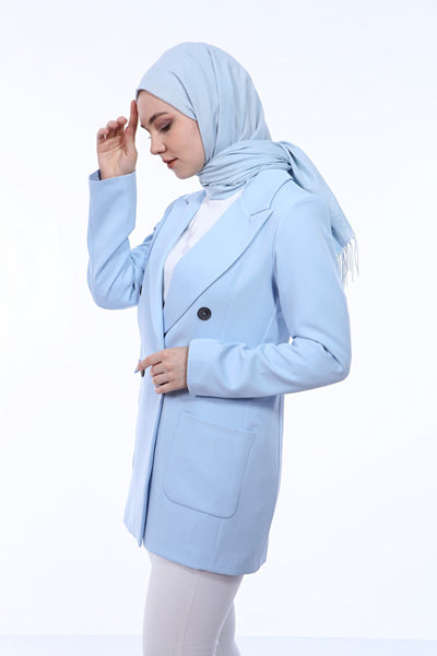 Designed pocket blazer