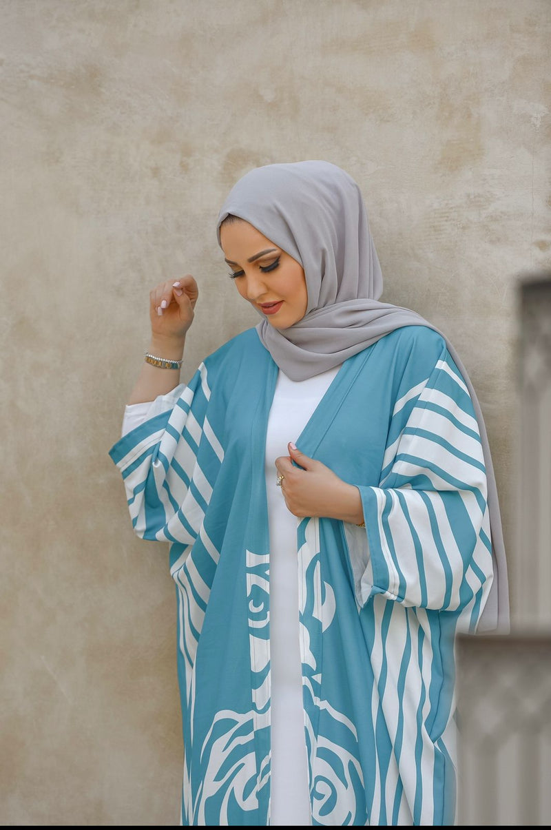 Flower Designed abaya