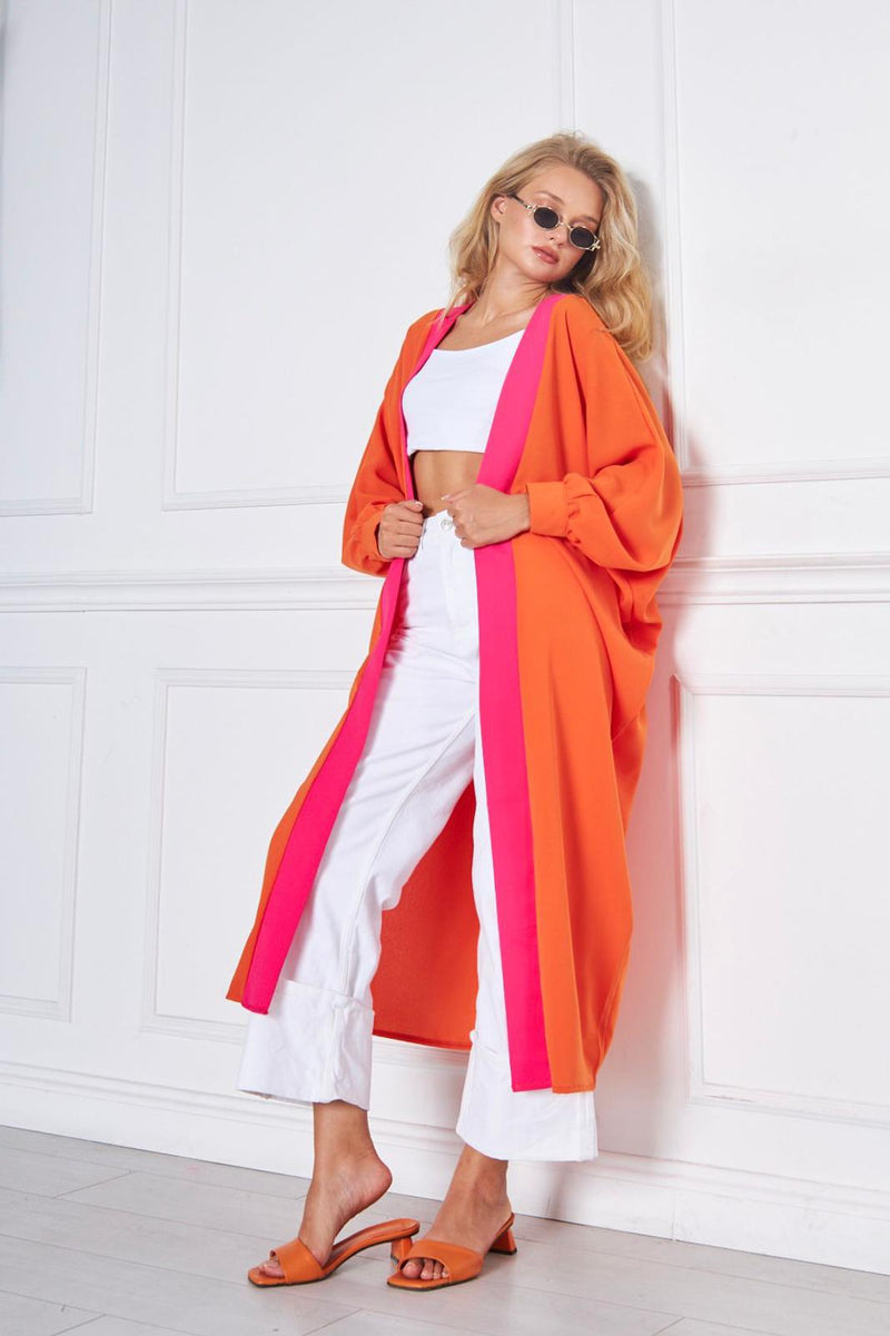 coloRed contouRed  kimono