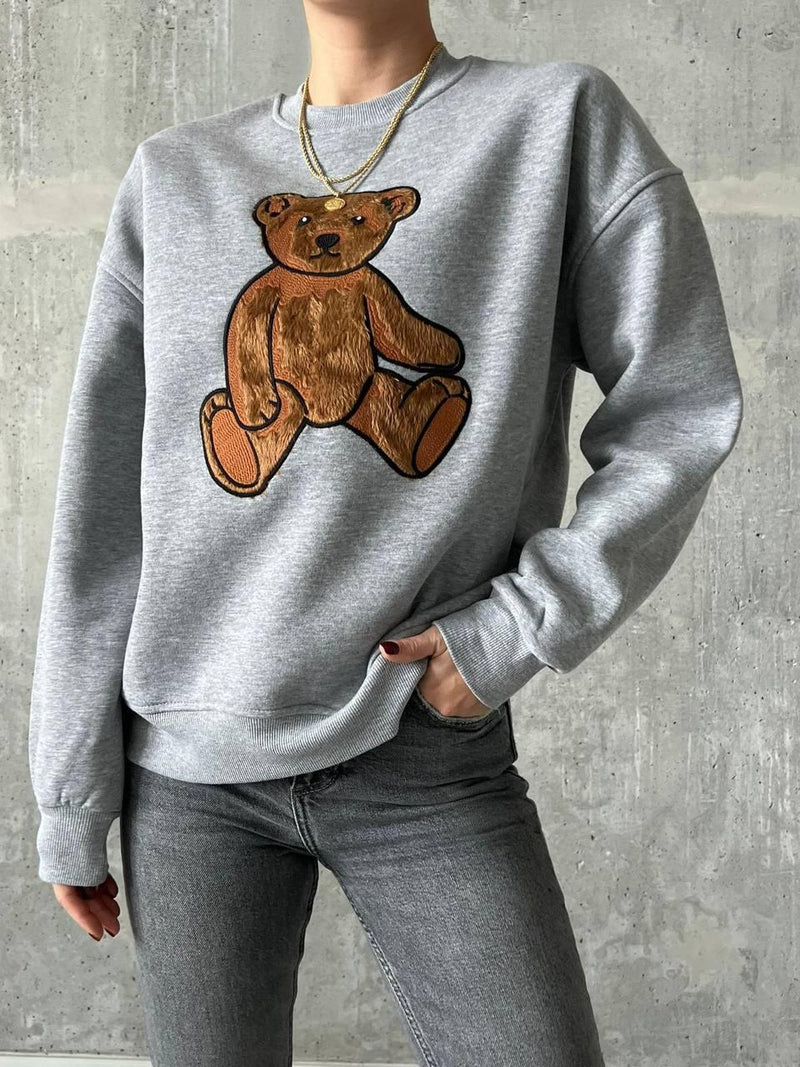 teddy bear sweatshirt