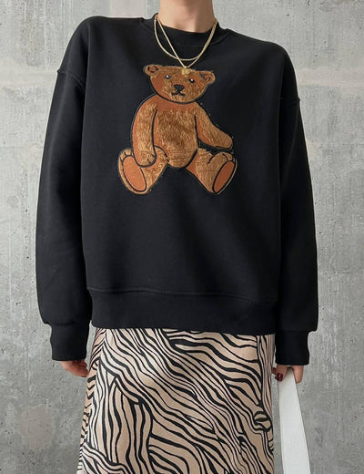 teddy bear sweatshirt
