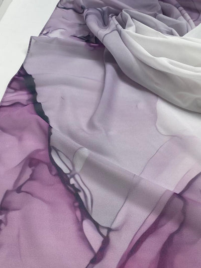 waves of Purple hijab