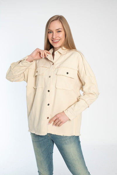 back line EmbroideRed jacket
