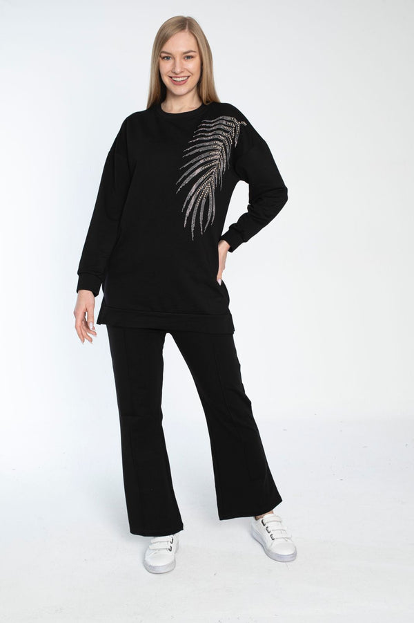 palm leaf stone training suit