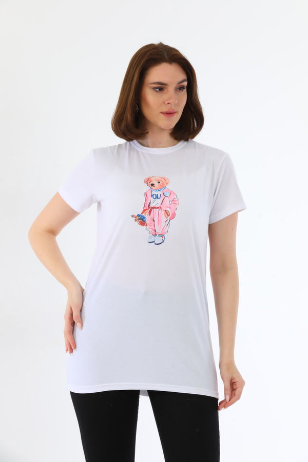 Pinkish bear t shirt