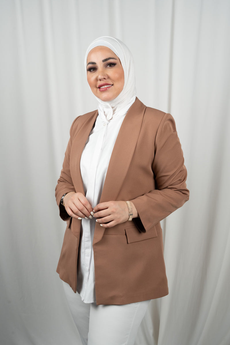 plain formal blazer