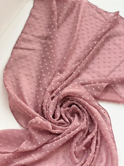 Detailed chiffon hijab