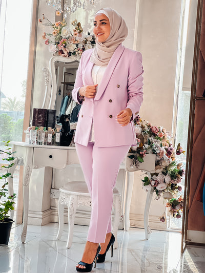 Royal buttoned Atlas Takim