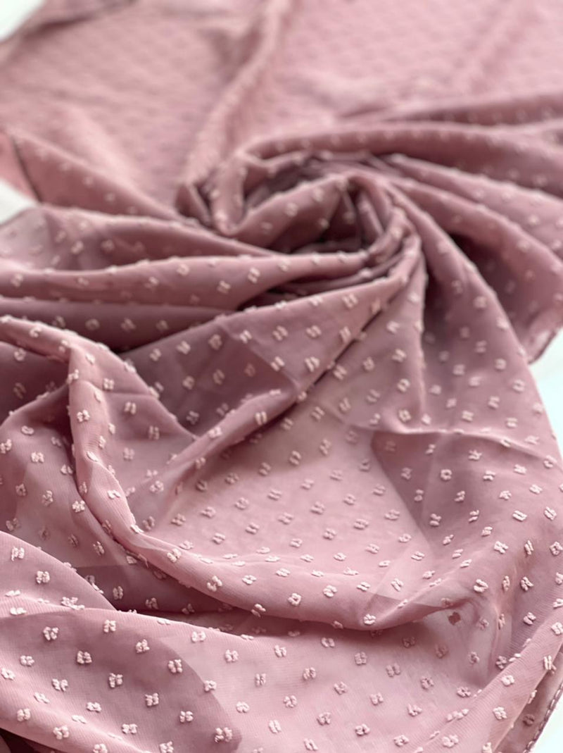 Detailed chiffon hijab