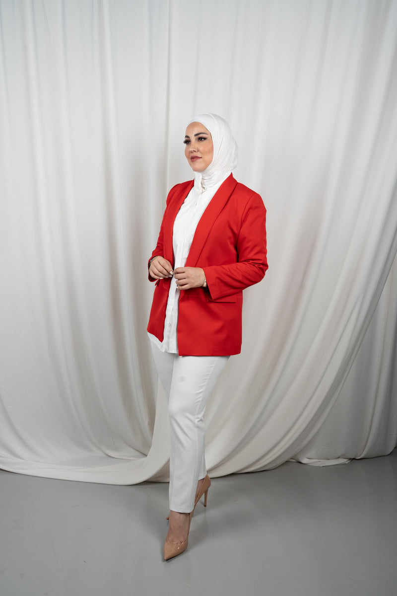 plain formal blazer