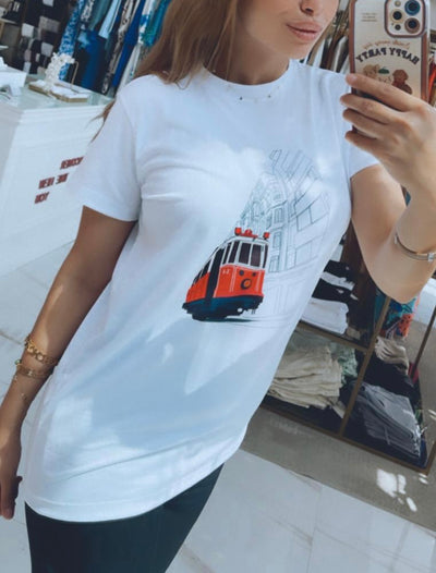 T shirt Turkey tram