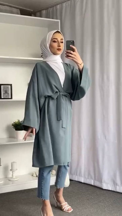 Long cotton jacket