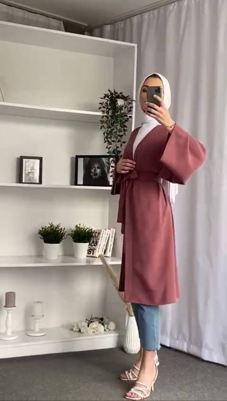 Long cotton jacket