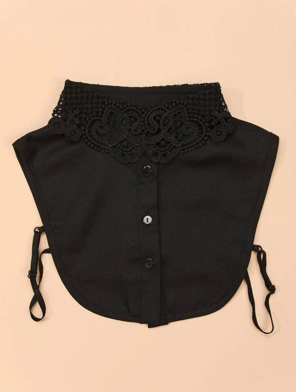 Floral Lace dickey collar