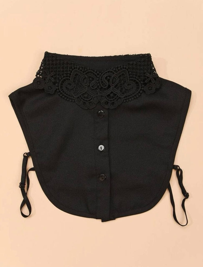 Floral Lace dickey collar