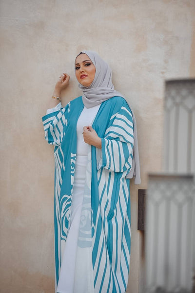 Flower Designed abaya