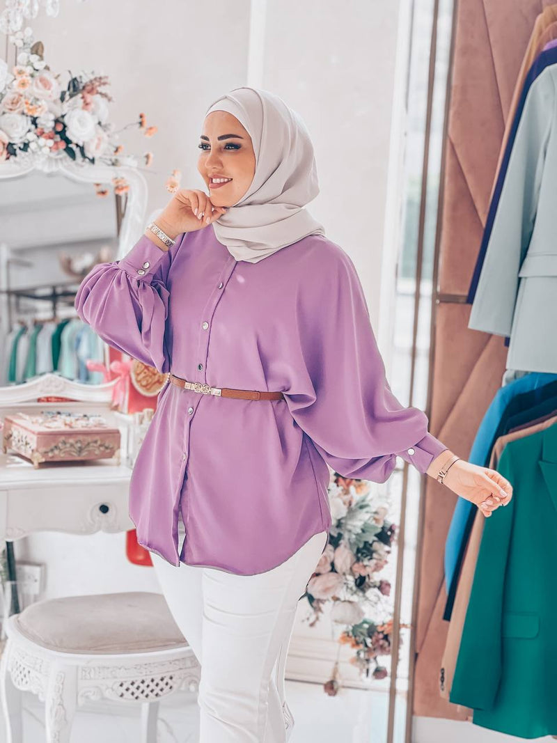 plain button Jessica shirt