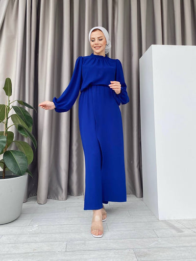 puff sleeve and skirt pant takim