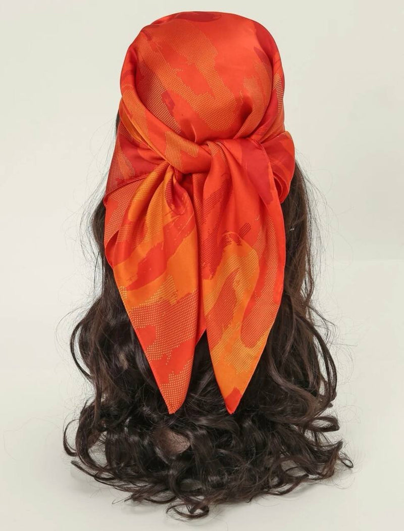 1pc graphic bandana scarf
