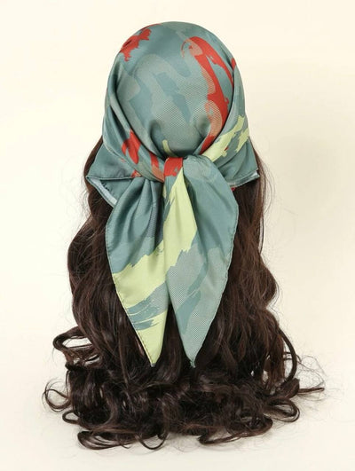 1pc graphic bandana scarf