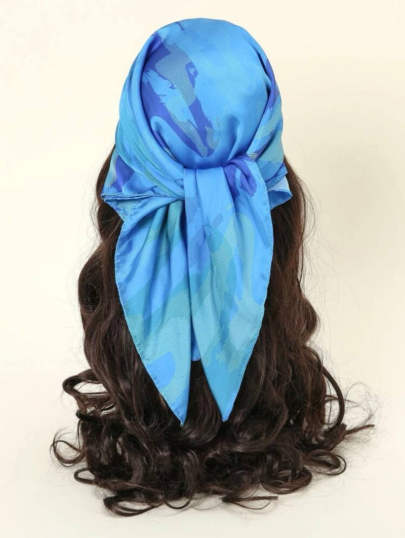 1pc graphic bandana scarf